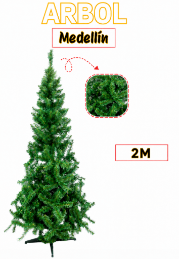 ARBOL NAVIDEÑO  MEDELLIN 2M FEXTON