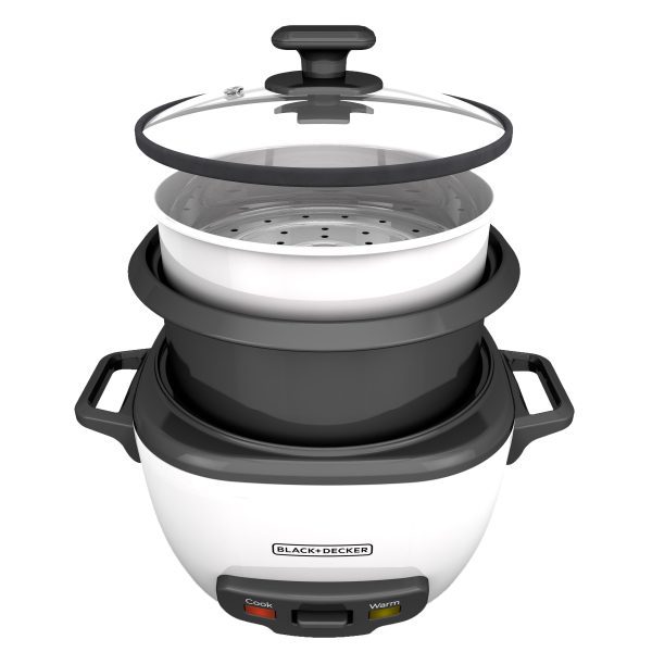 Olla Arrocera Black+Decker 14 Tazas Negra
