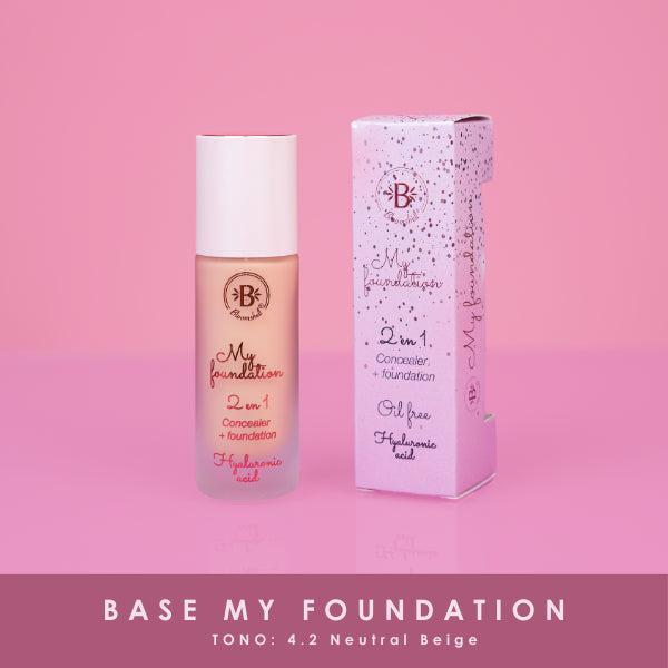 Base Bloomshell Tono 4.2 Neutral Beige