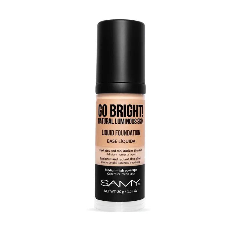 Base Líquida Go Bright 30g Samy 1.0 Light