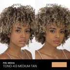 Base Líquida Go Bright 30g Samy 4.0 Medium Tan