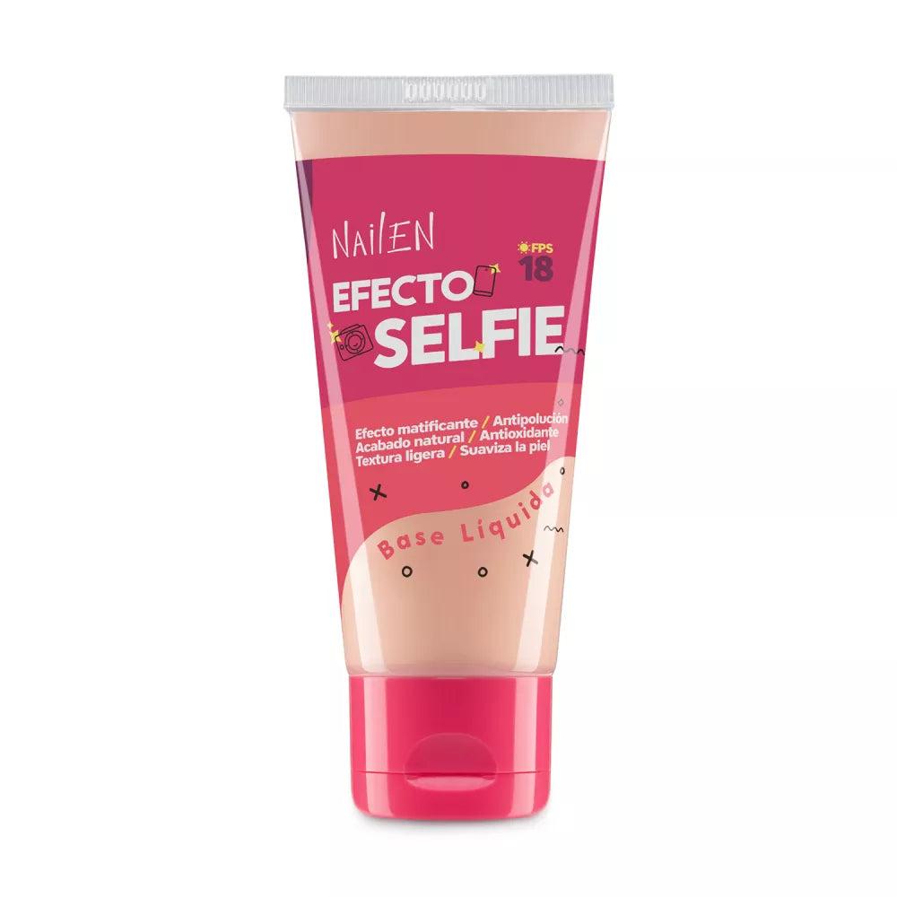 Base Líquida Nailen Efecto Selfie 30g Tono 05