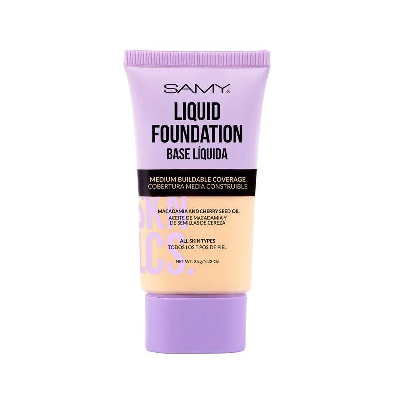 Base Líquida Skinlicious Samy Tono 01 Light 35g