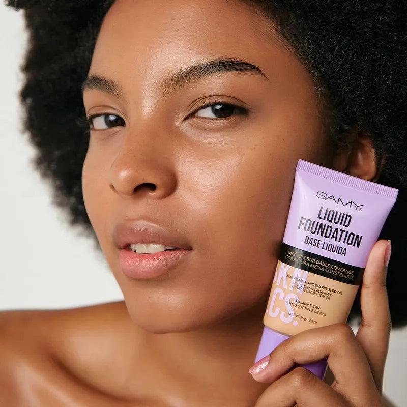 Base Líquida Skinlicious Samy Tono 05 Tan 35g