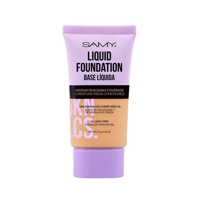 Base Líquida Skinlicious Samy Tono 05 Tan 35g