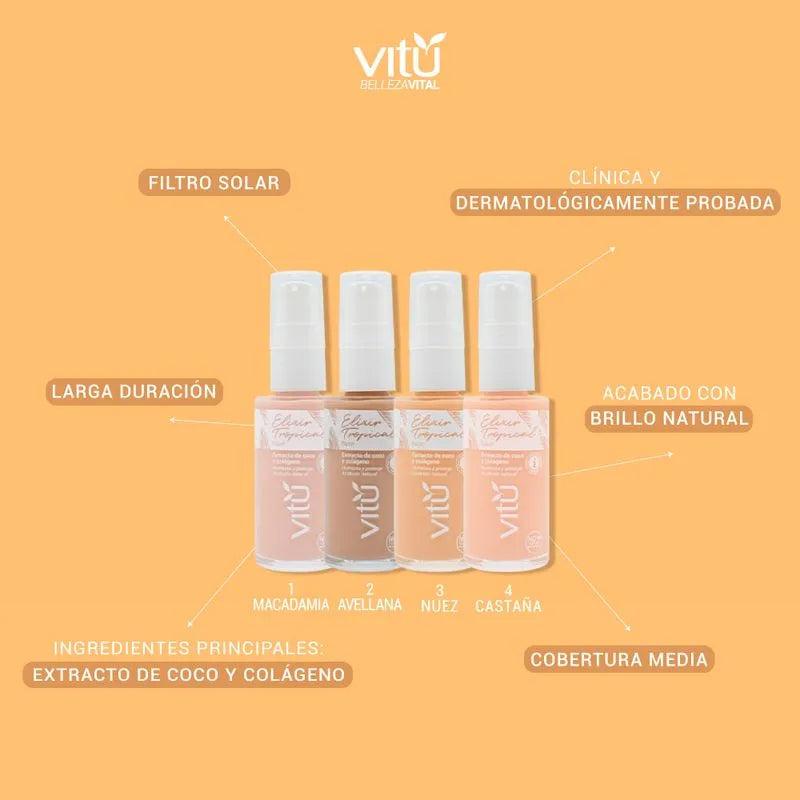Base Vitú Elixir Tropical 02 Avellana