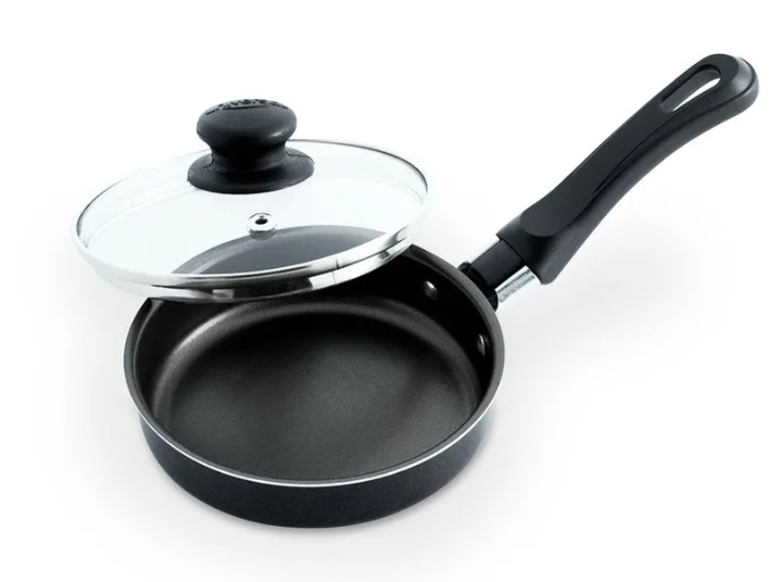 CACEROLA ANTIADHERENTE ALIADA 12 CM TAPA DE VIDRIO UNIVERSAL