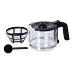 Cafetera Home Elements 6 Tazas Negra con Jarra de Vidrio