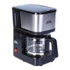 Cafetera Home Elements 6 Tazas Negra con Jarra de Vidrio