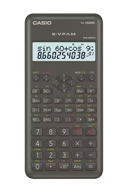 CALCULADORA CIENTIFICA CASIO FX-350MS-2ND EDITION