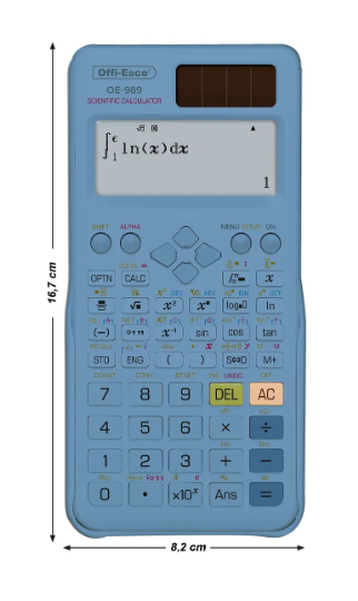 CALCULADORA CIENTIFICA OFFI-ESCO PRO OE-989/552F