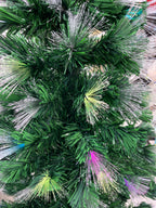 REF A5355 ARBOL FIBRA OPTICA MULTICOLOR FIGURA VARIADA 180CM
