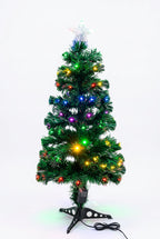 REF A5401 ARBOL FIBRA OPTICA PUNTA VERDE 90CM MULTICOLOR