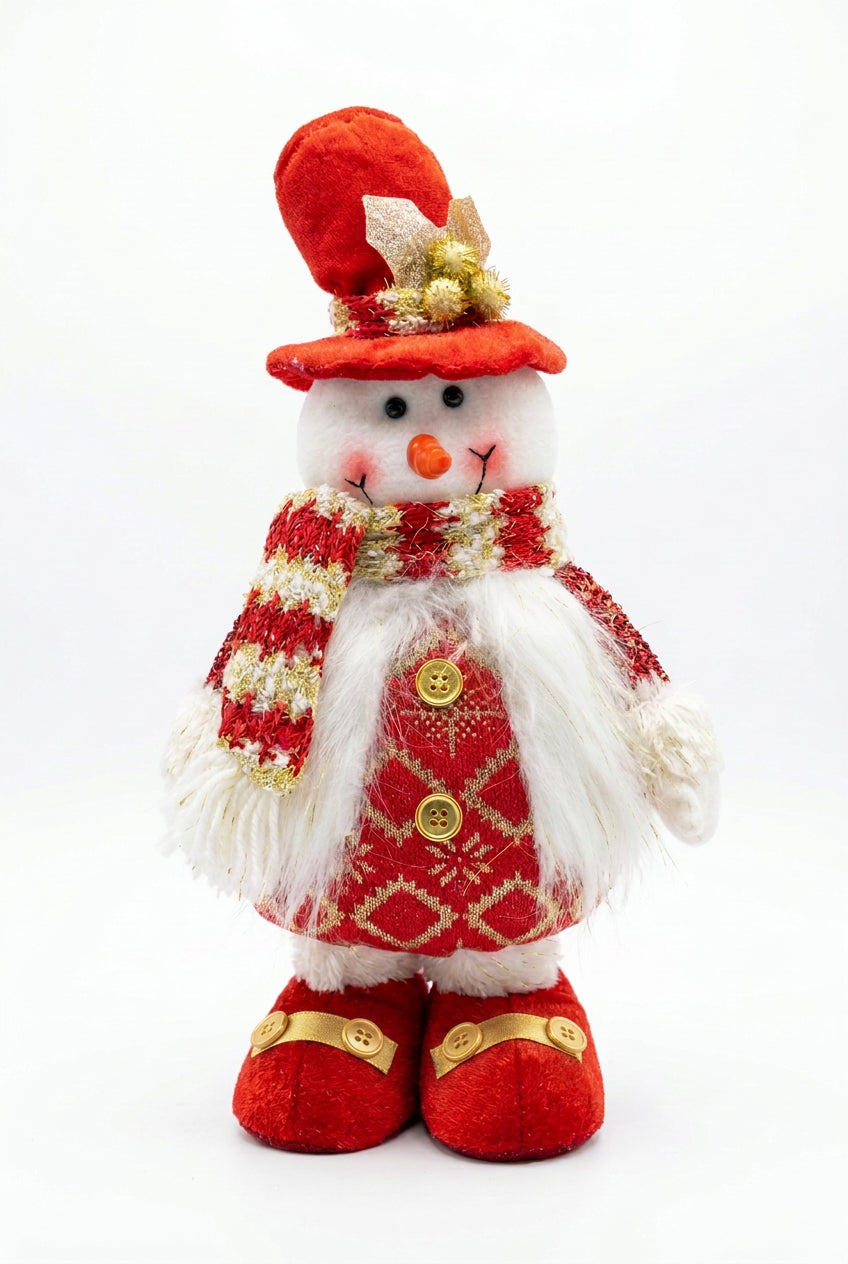 REF AF-1136 ADORNO EXTENSIBLE DE PELUCHE DE NAVIDAD - MAGICA