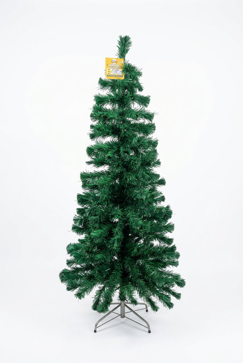 REF A5404 ARBOL FIBRA OPTICA PUNTA VERDE 180CM MULTICOLOR