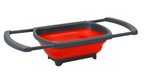 COLADOR PREMIUM DKASA RECTANGULAR REBATIBLE SILICONA