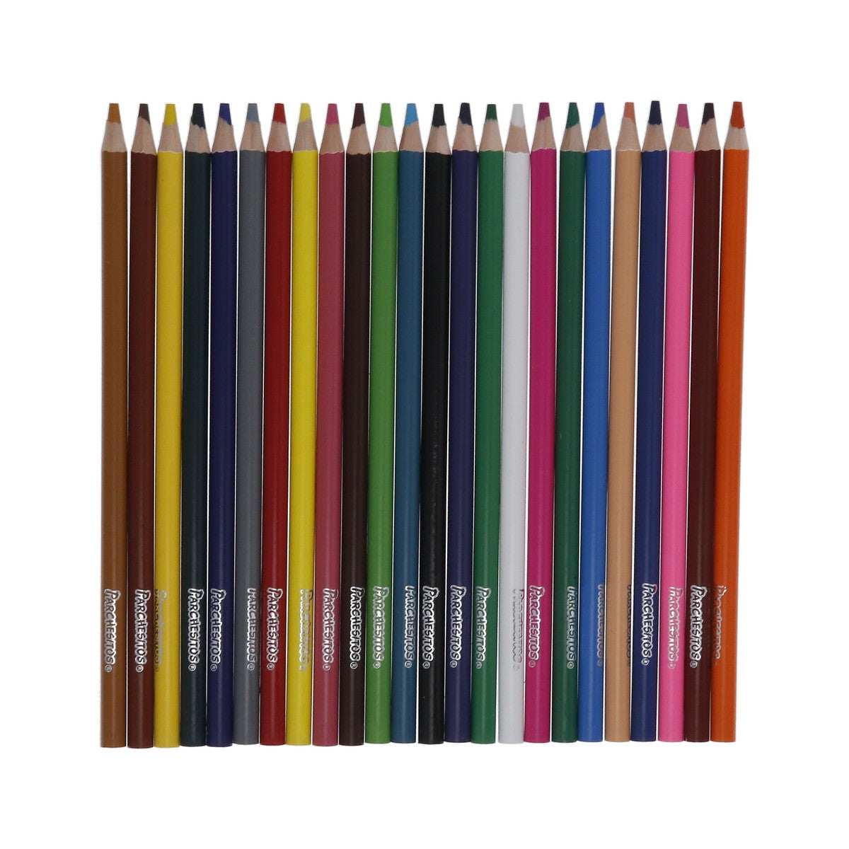 Colores 4mm Redondos Parchesitos Largos x24 Colores
