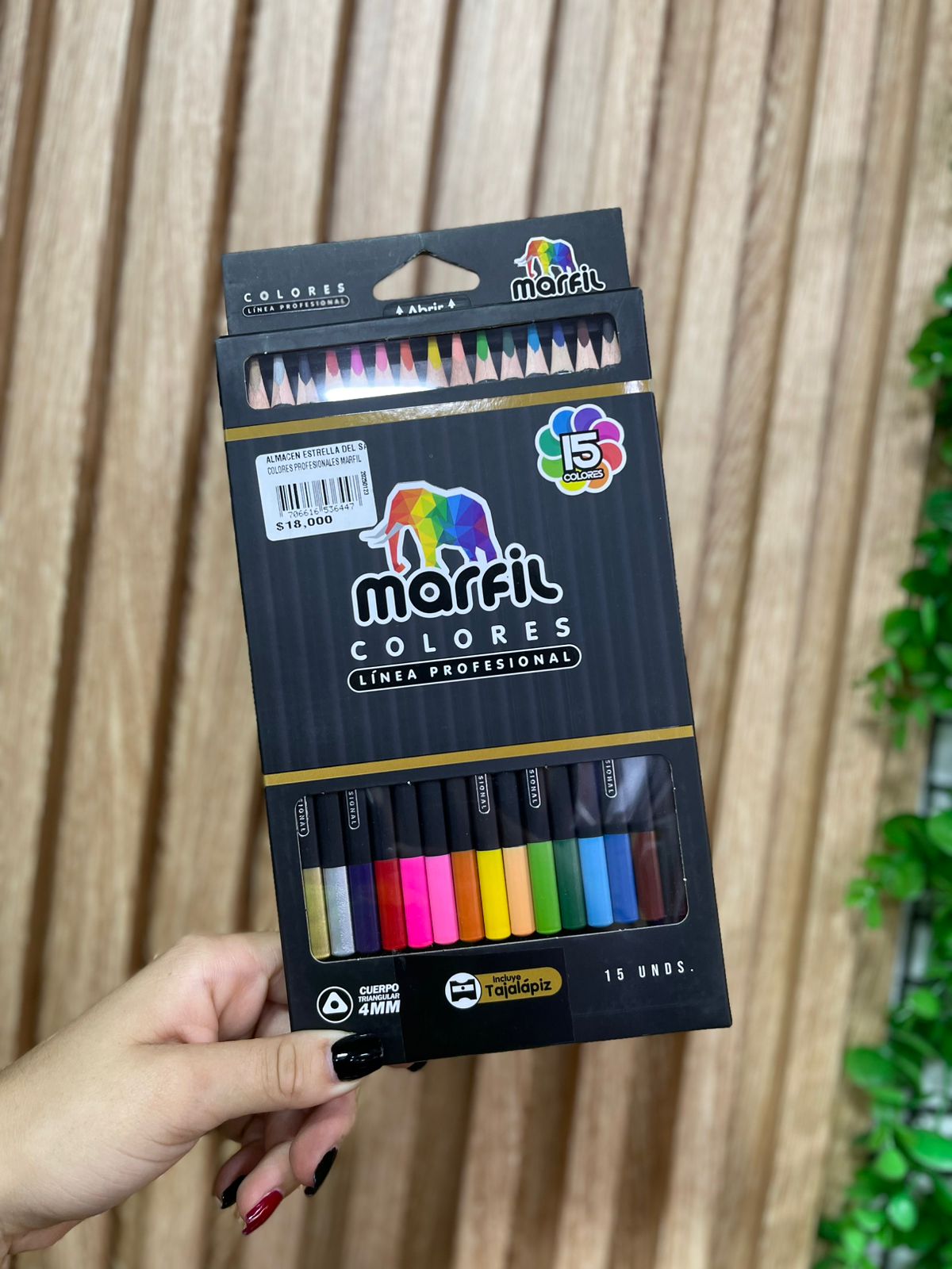 Colores Profesionales Marfil x15