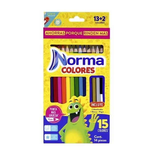Colores Unipunta x15 Norma