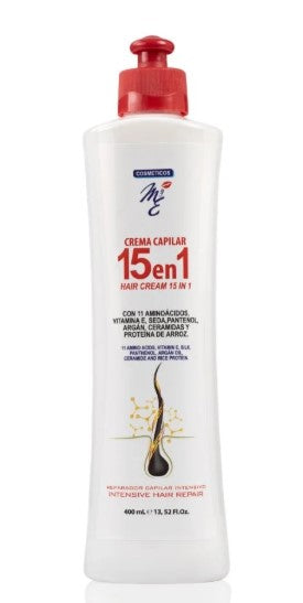 Crema Capilar 15 en 1 400ml M&E