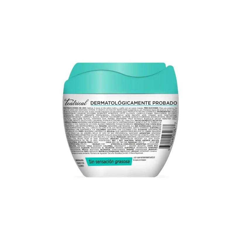 Crema Facial Humectante Teatrical 200g
