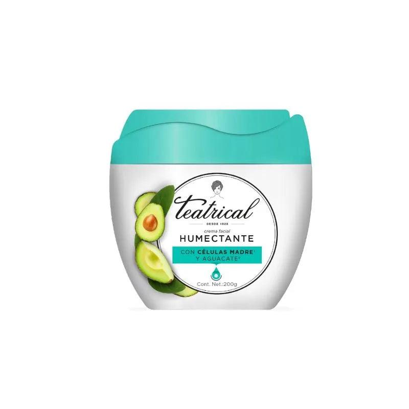 Crema Facial Humectante Teatrical 200g