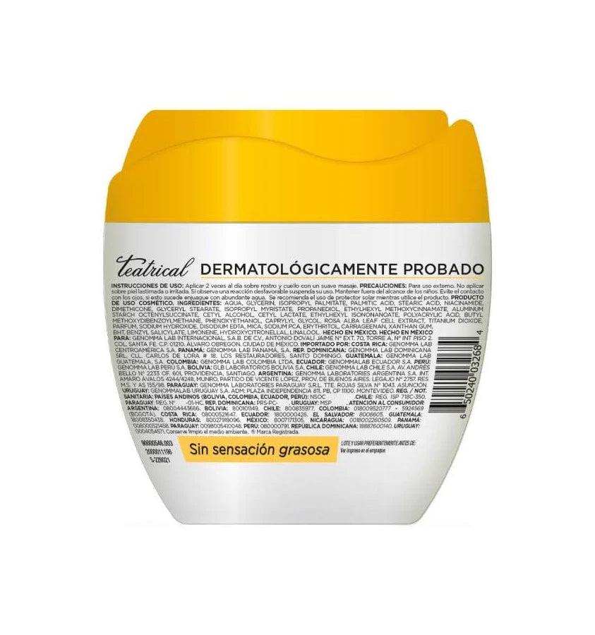 Crema Facial Teatrical Aclaradora 100g