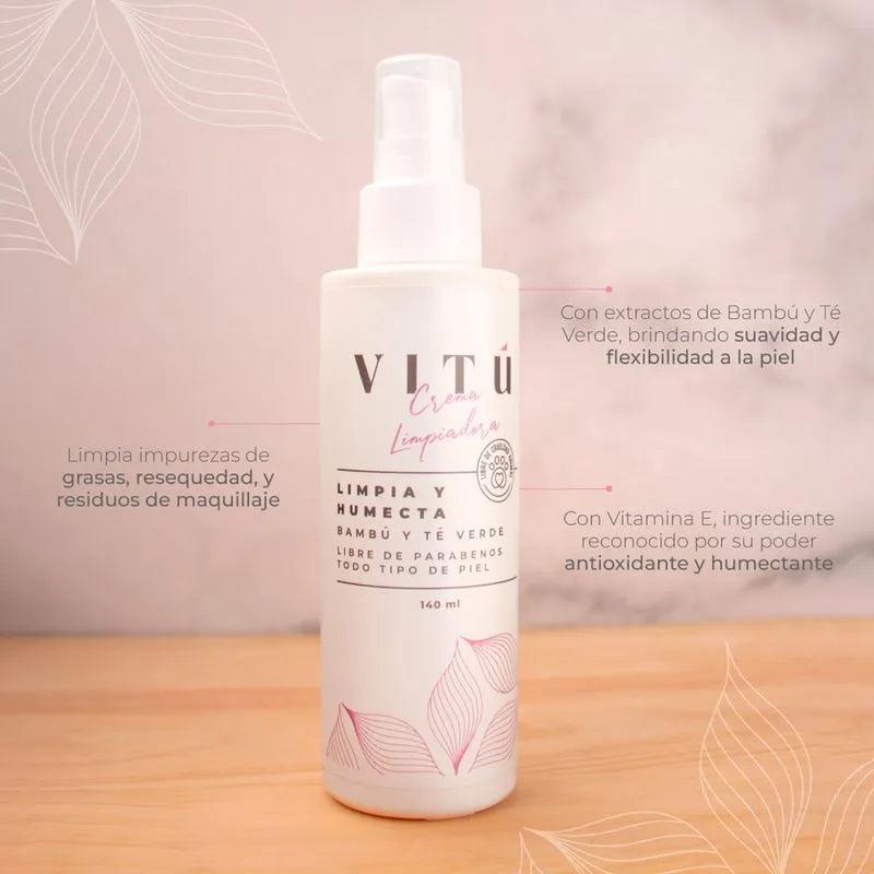 Crema Limpiadora Bambú Vitú