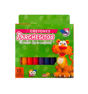 CREYEN PARCHESITOS X10 GIGANTE DORICOLOR