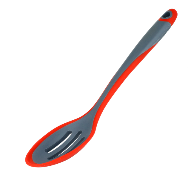 CUCHARA PERFORADA PREMIUM NYLON SILICONA DKASA