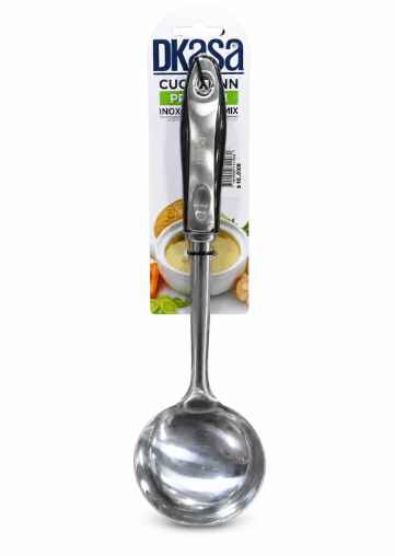 CUCHARON PREMIUM INOX MANGO PLAST DKASA