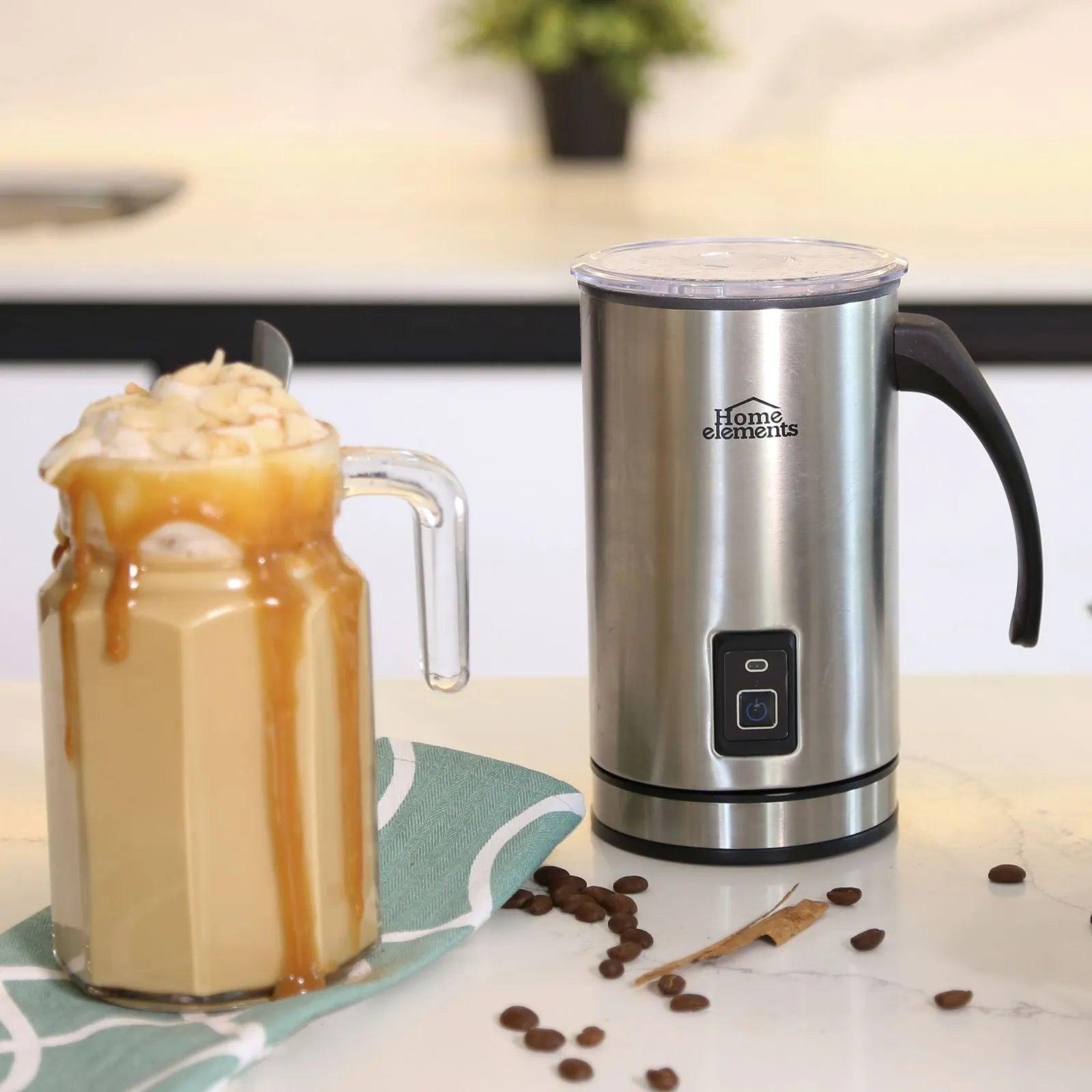 Espumix Acero Home Elements — Espumador de Leche y Chocolatera Eléctrica