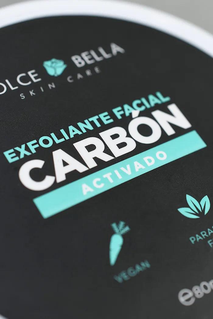 Exfoliante Facial Carbón 80g Dolce Bella