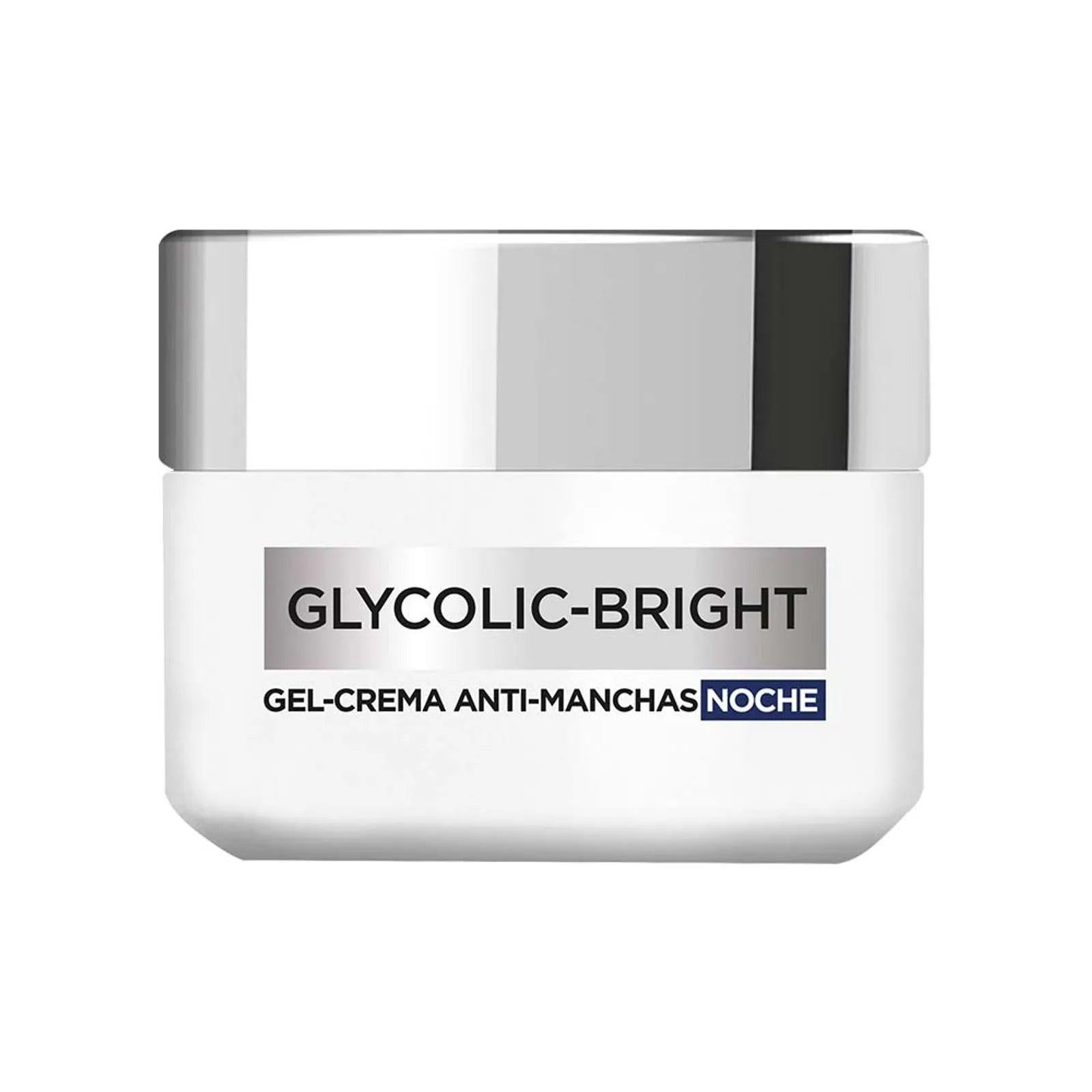 Gel Crema Noche Antimanchas Glycolic Bright 50ml L'Oréal Paris