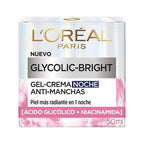 Gel Crema Noche Antimanchas Glycolic Bright 50ml L'Oréal Paris