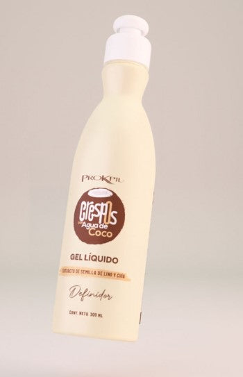 Gel Líquido Crespos Agua de Coco 300ml Prokpil