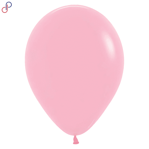 Globo Rumatex R-9 liso rosado, paquete de 50 unidades