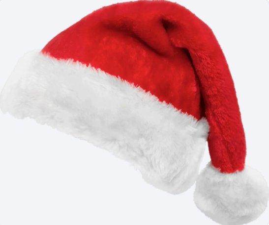 GORRO NAVIDEÑO GAMUZA REF A1486 GDE - D&D