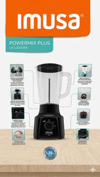 Licuadora Imusa Power Mix Plus 550W 2 Velocidades