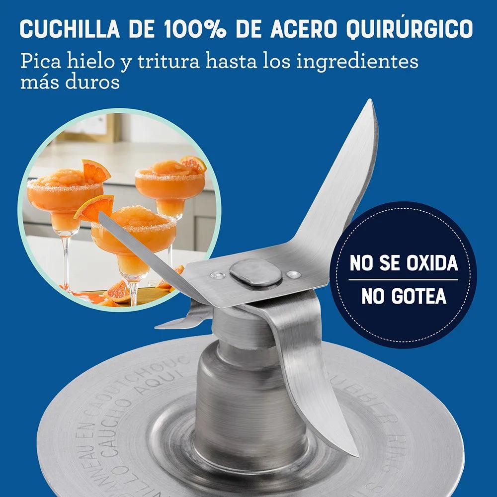 LICUADORA OSTER CLASICA BLST4655 700W PLATEADO