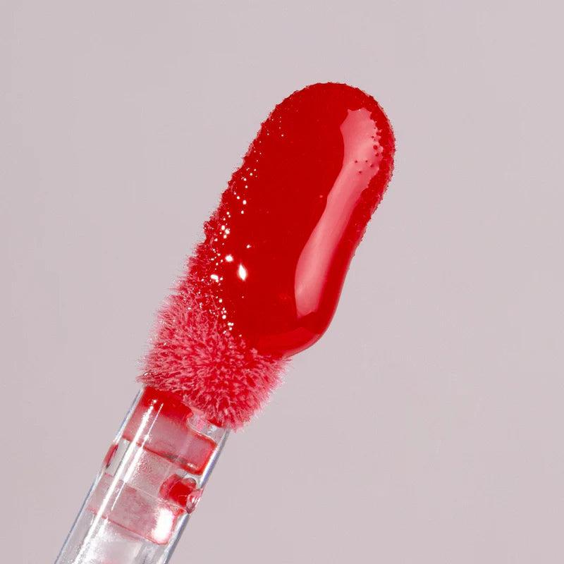 Lip Oil + Shimmer Collection Soft Red