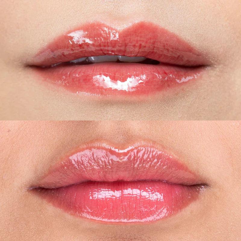 Lip Oil + Shimmer Collection Soft Red
