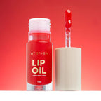 Lip Oil + Shimmer Collection Soft Red