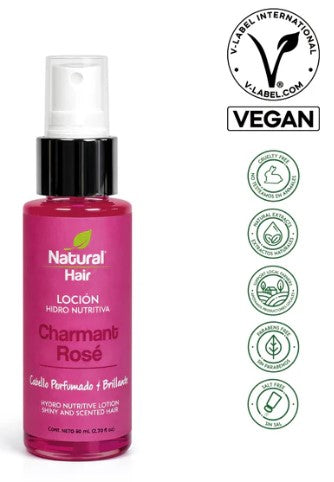 Perfume para el Cabello Charmant Rose Natural Hair 80ml