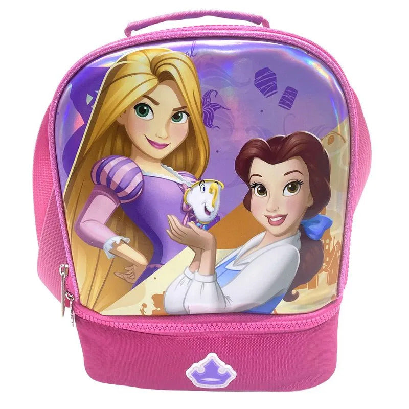 Lonchera Premium Disney Princesa Rapunzel y Bella
