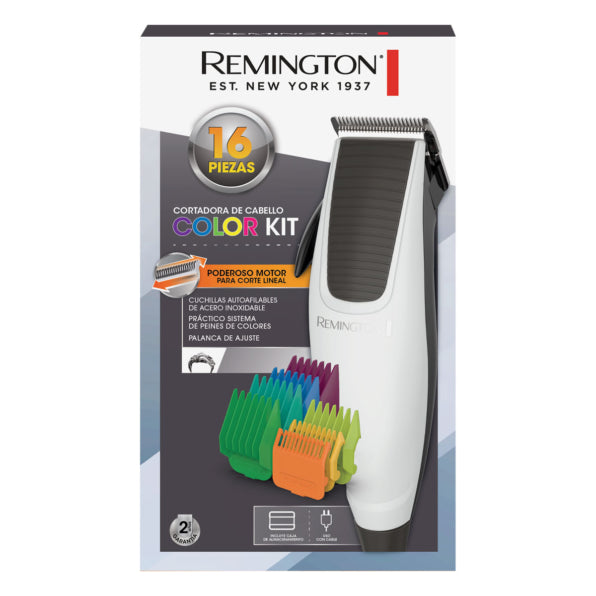 Máquina de Afeitar Remington Peines de Colores