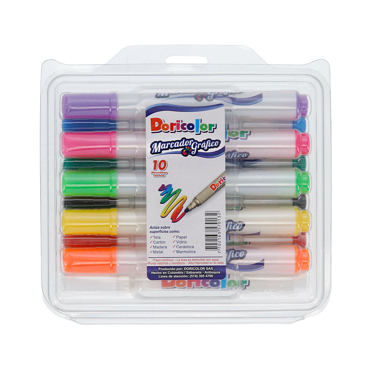 Marcador Grafico Doricolor Estuche x10