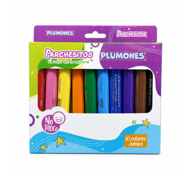 MARCADORES JUMBO X10 PARCHESITOS