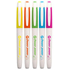 Marcadores Permanente Flower Power Fluorescentes x5