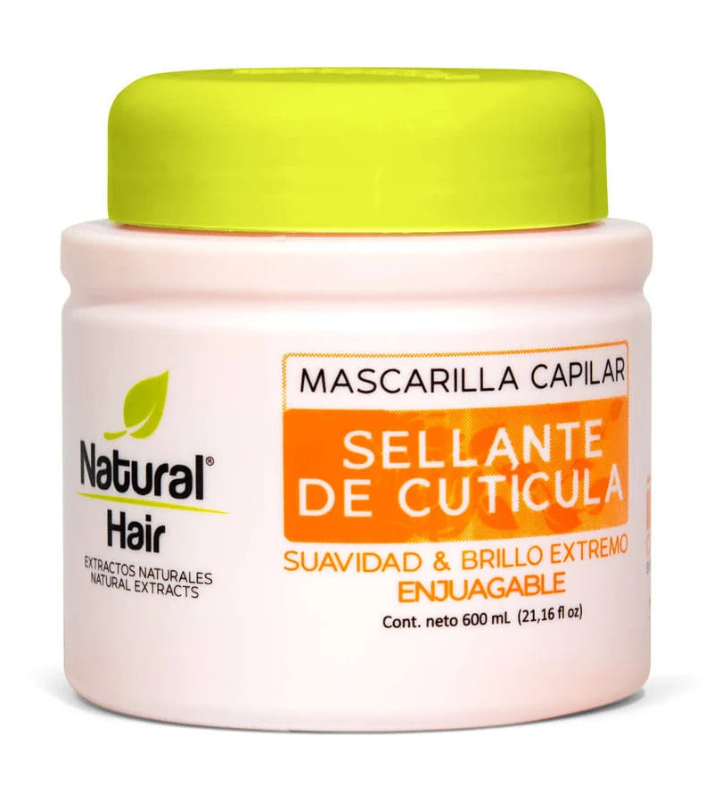 Mascarilla Capilar Sellante de Cuticula 600ml Natural Hair